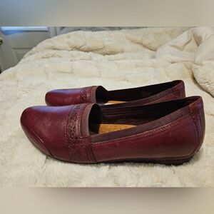 Rockport Burgundy Leather Loafers
